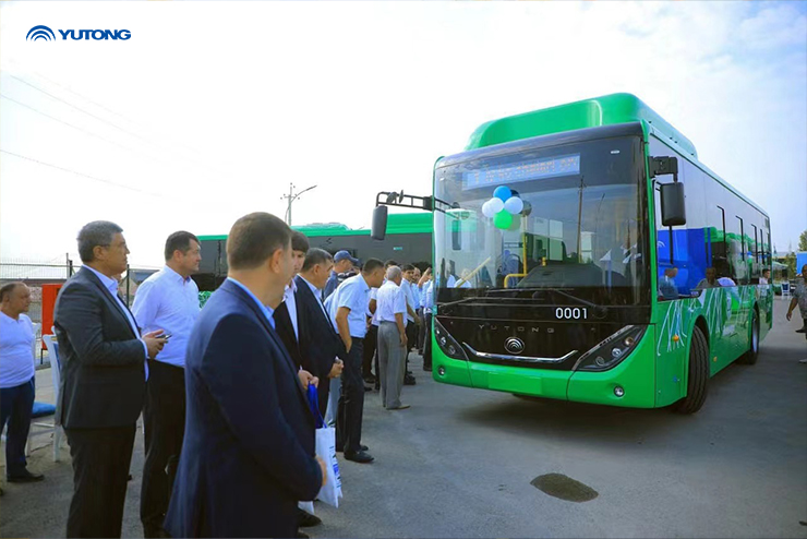 36 Yutong ZK6950HG CNG Buses Contributing to Green Transportation in Uzbekistan