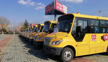 50 Yutong school buses delivered to Yuncheng city